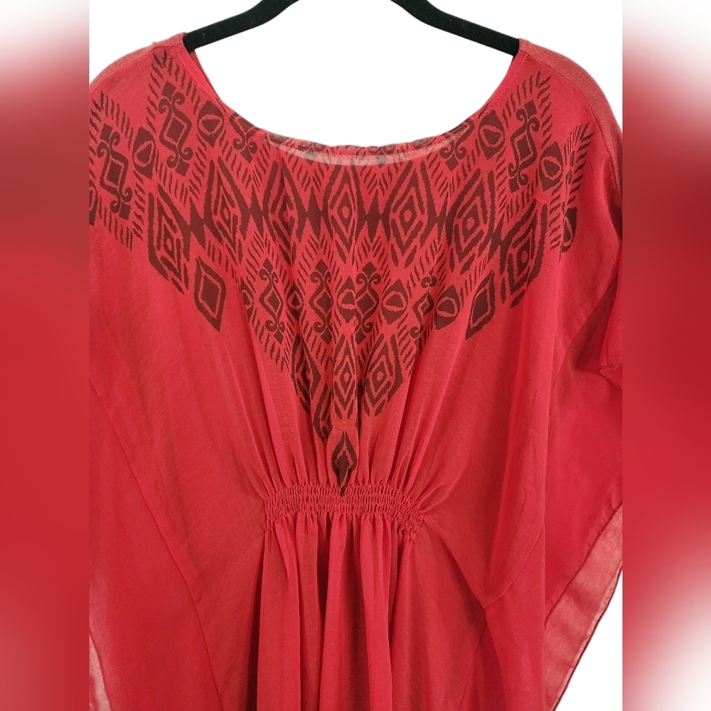 FOREVER 21 burnt orange swimsuit coverup - Picture 3 of 6
